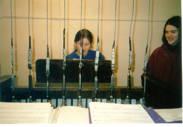 Perhaps Britta is playing a Kenyon song here.