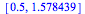[.5, 1.578439]