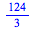 `/`(124, 3)