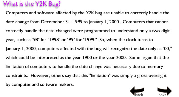 Реферат: The Y2k Millenium Bug Essay Research Paper