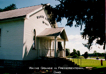 Wayne Grange, Fredericktown, Ohio