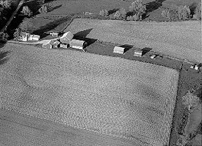 Arial View of Knox County Farm